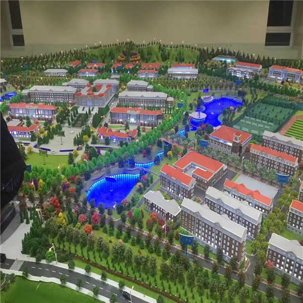 甘肃省公安厅301工程警察学校武都规划模型