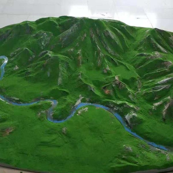 地形武都武都沙盘模型展示