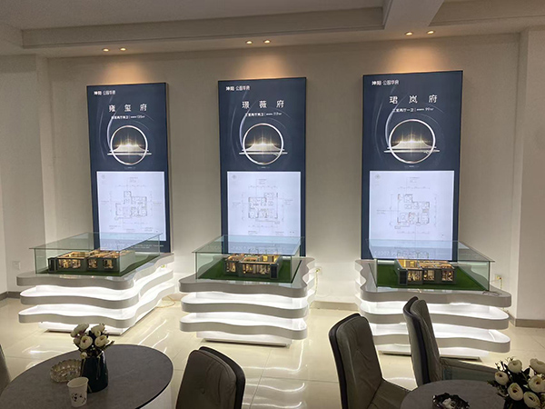 白银坤阳华府地产武都户型模型