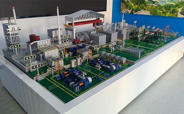 酒钢集团东铝厂-铝材生产线武都机械模型